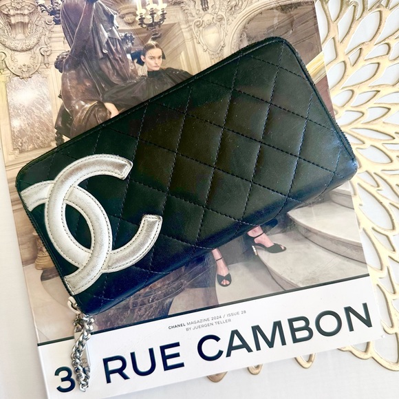Chanel Cambon Zip Around Wallet - Picture 1 of 9